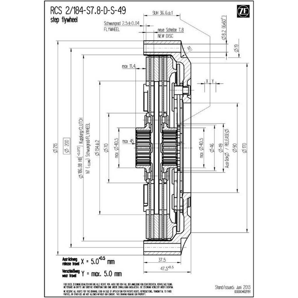 SACHS PERFORMANCE 003072000479 Clutch Housing RCS 184 Photo-2 