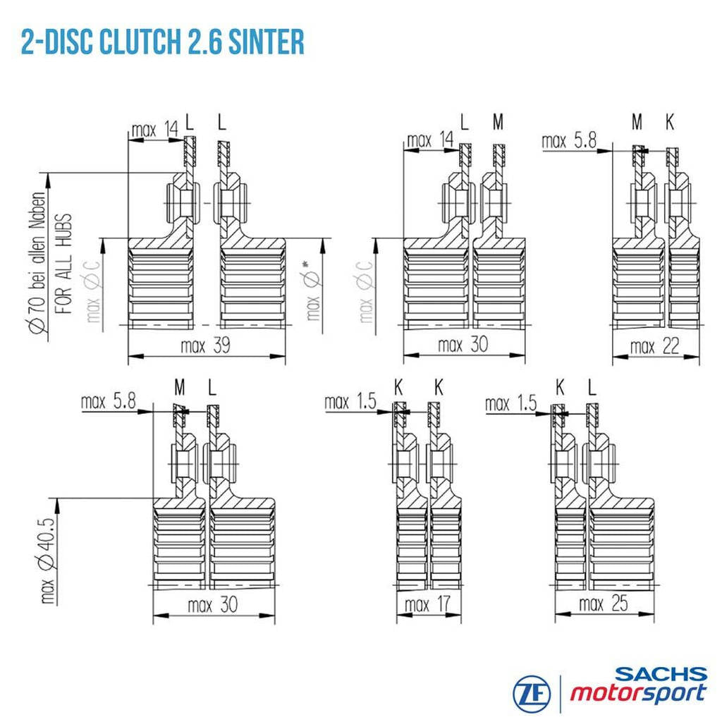 SACHS PERFORMANCE 881864003045 Clutch Disc RCS 200-S2.6 Photo-2 