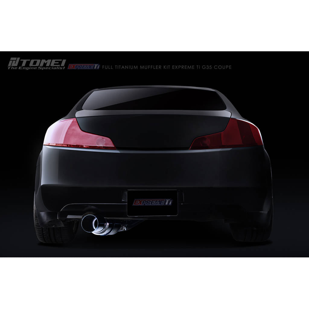 TOMEI TB6090-NS04G Muffler Kit EXPREME Ti (full titanium) for INFINITI G35 COUPE Photo-3 