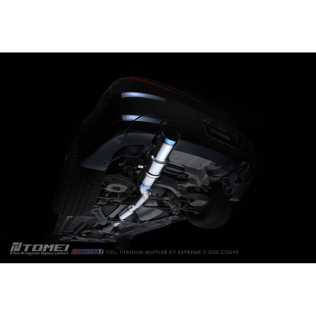 TOMEI TB6090-NS04G Muffler Kit EXPREME Ti (full titanium) for INFINITI G35 COUPE Photo-5 