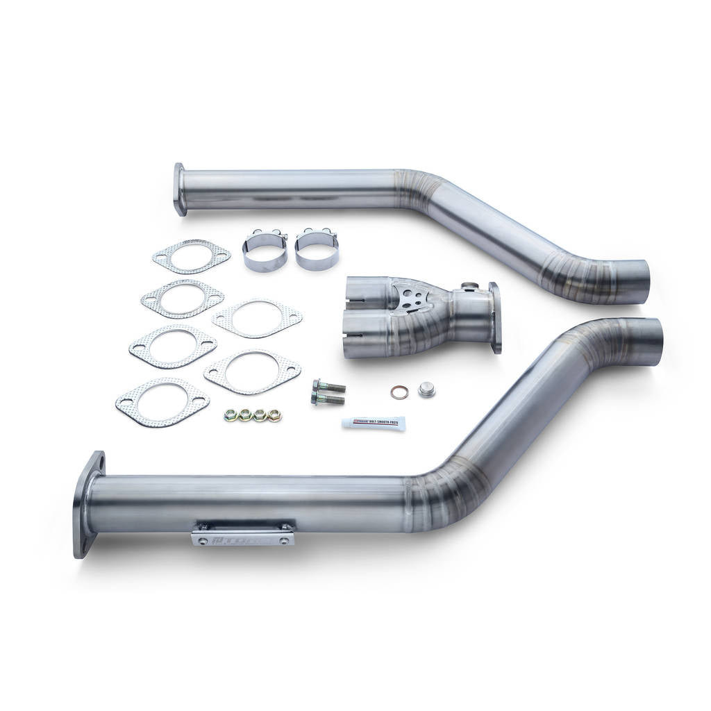 TOMEI TB6110-NS21A Muffler Kit EXPREME Ti (full titanium) for INFINITIQ50/Q60 / NISSAN 400Z (RZ34) Photo-0 