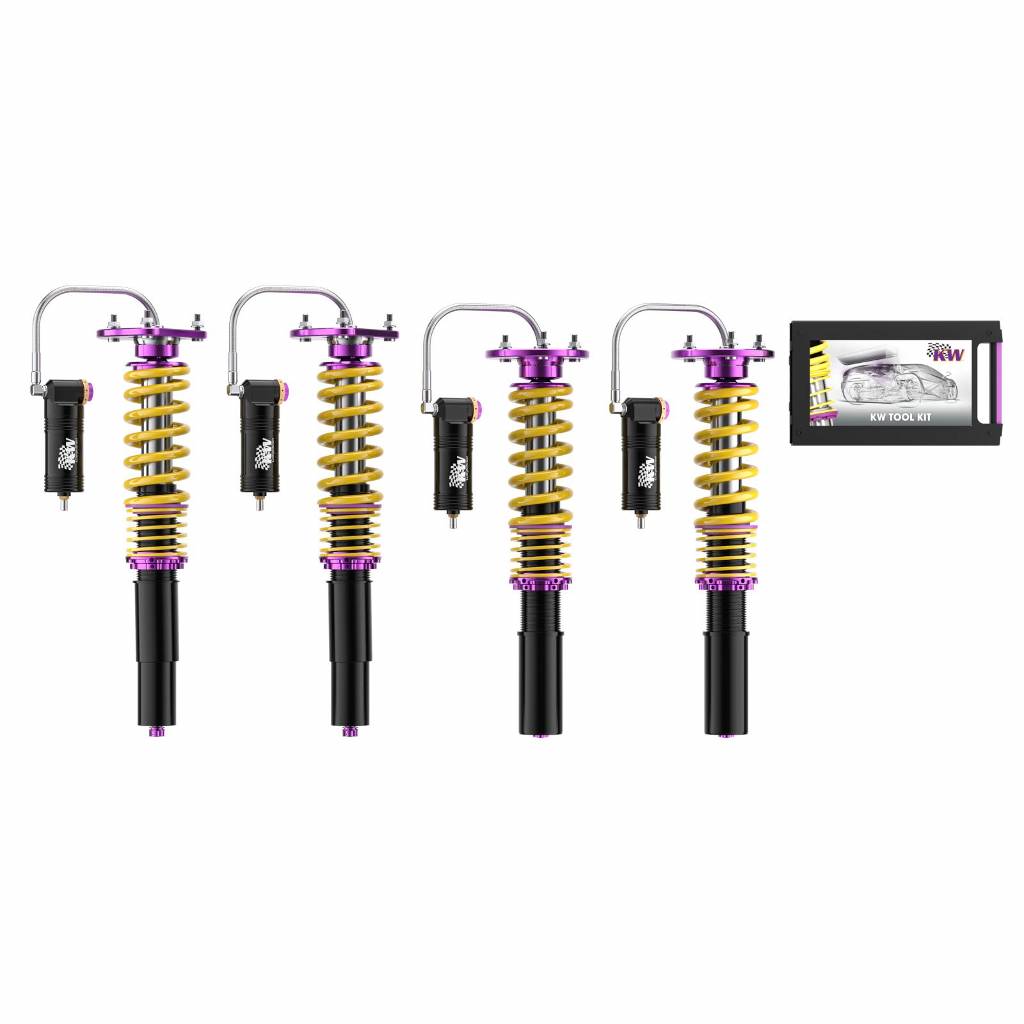 KW 39771063 Coilover Kit V4 RACING for PORSCHE 718 Cayman GTS (982) Photo-0 
