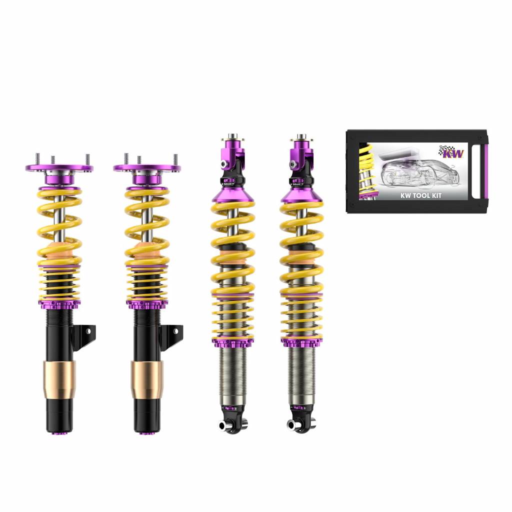 KW 39590034 Coilover Kit V3 RACING for RENAULT Clio 3 RS 2006-2010 Photo-0 