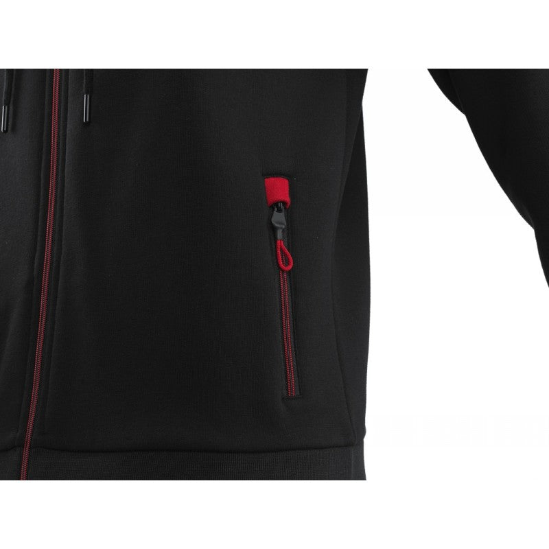 AKRAPOVIC 802054 Zip Hoodie Corpo Black Men XS Photo-3 