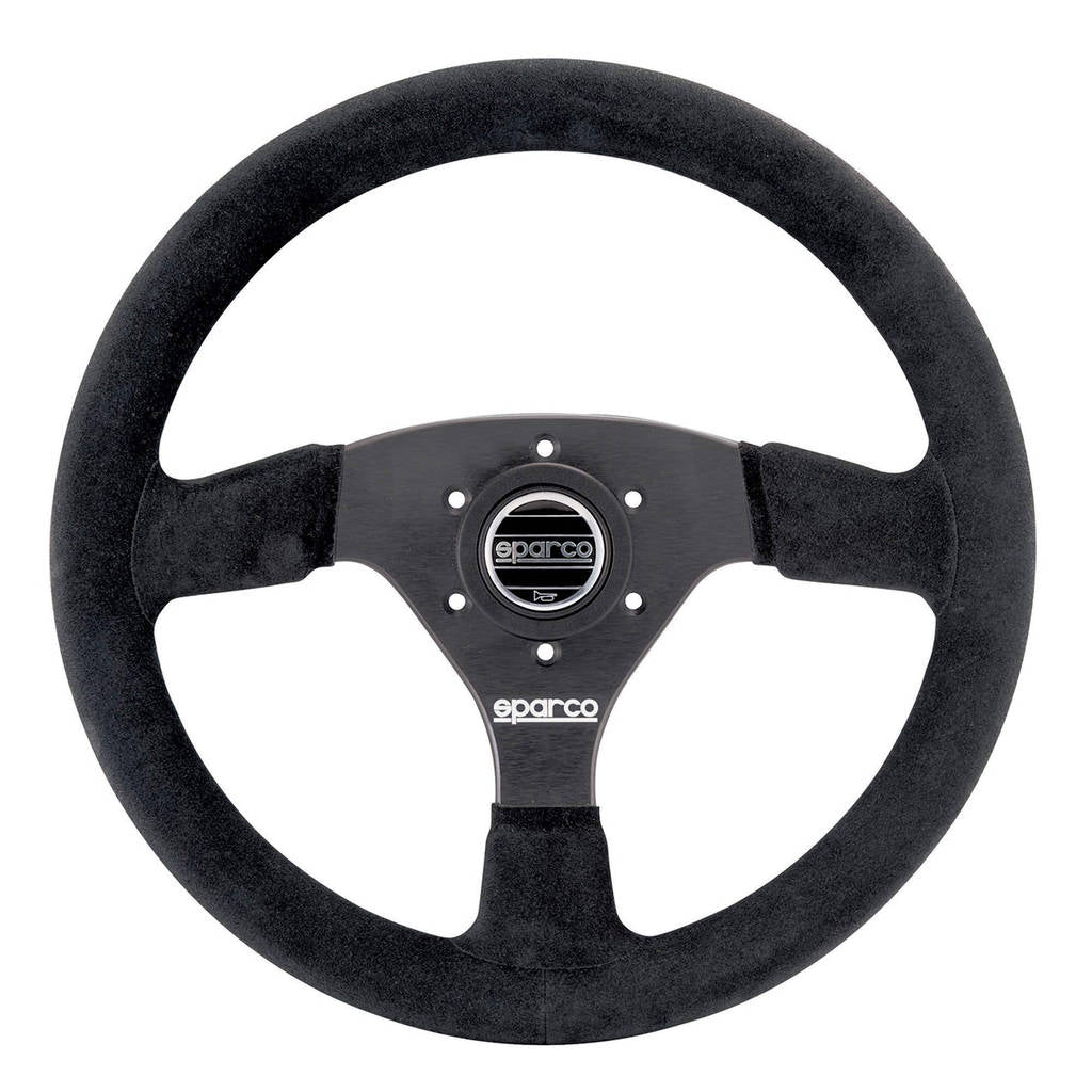 SPARCO 015R323PSNR Steering wheel R323, suede, black, diam.330m, reach 39mm Photo-1 