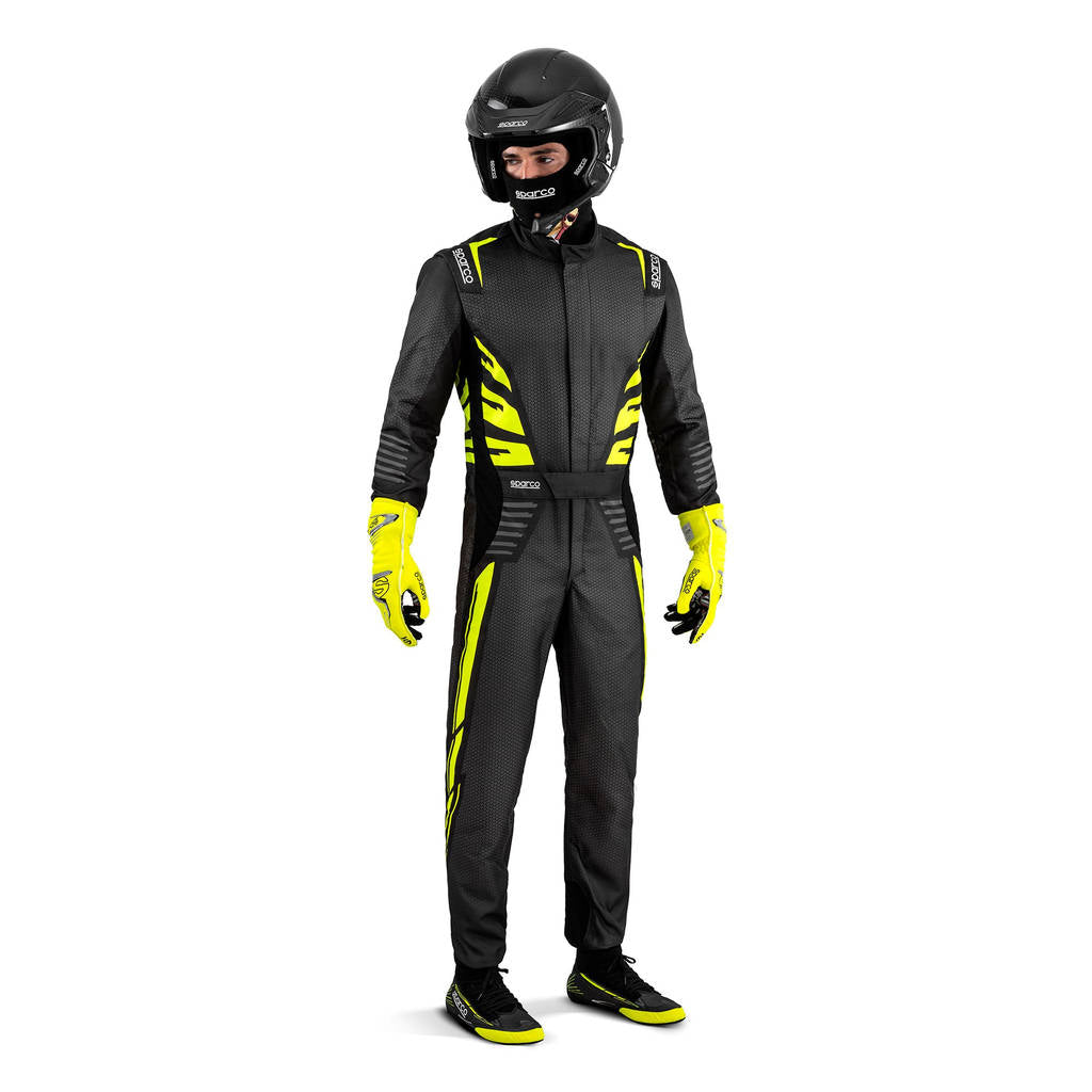 SPARCO 001103056GSGF Racing suit Infinity 5.0 grey / yellow fluo 56 Photo-0 