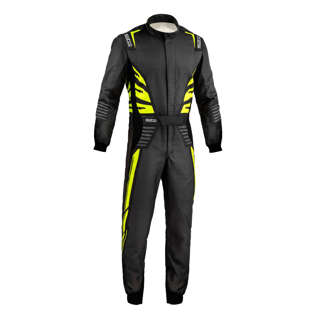 SPARCO 001103062GSGF Racing suit Infinity 5.0 grey / yellow fluo 62 Photo-2 