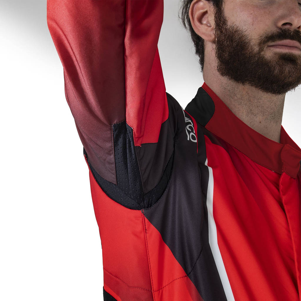 SPARCO 002310130NRRS Kart suit K46 Prime K Black/Red 130 Photo-3 