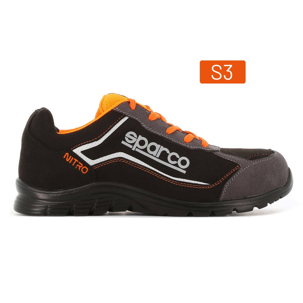 SPARCO 0752248NRGR Shoes Nitro Didier S3 Black/Gray 48 Photo-1 