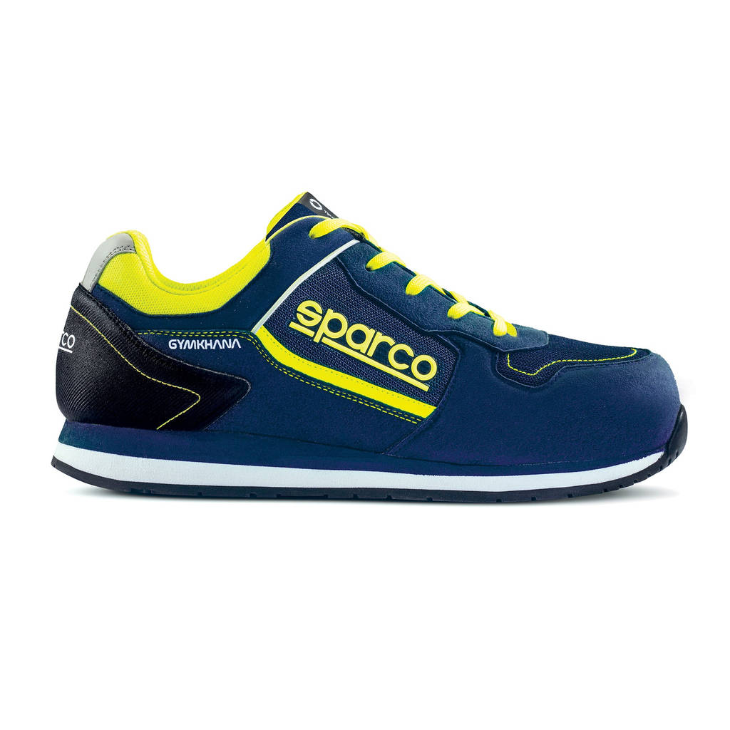 SPARCO 0752739BMGF Shoes Gymkhana Dani S1P blue marine/yellow fluo 39 Photo-1 