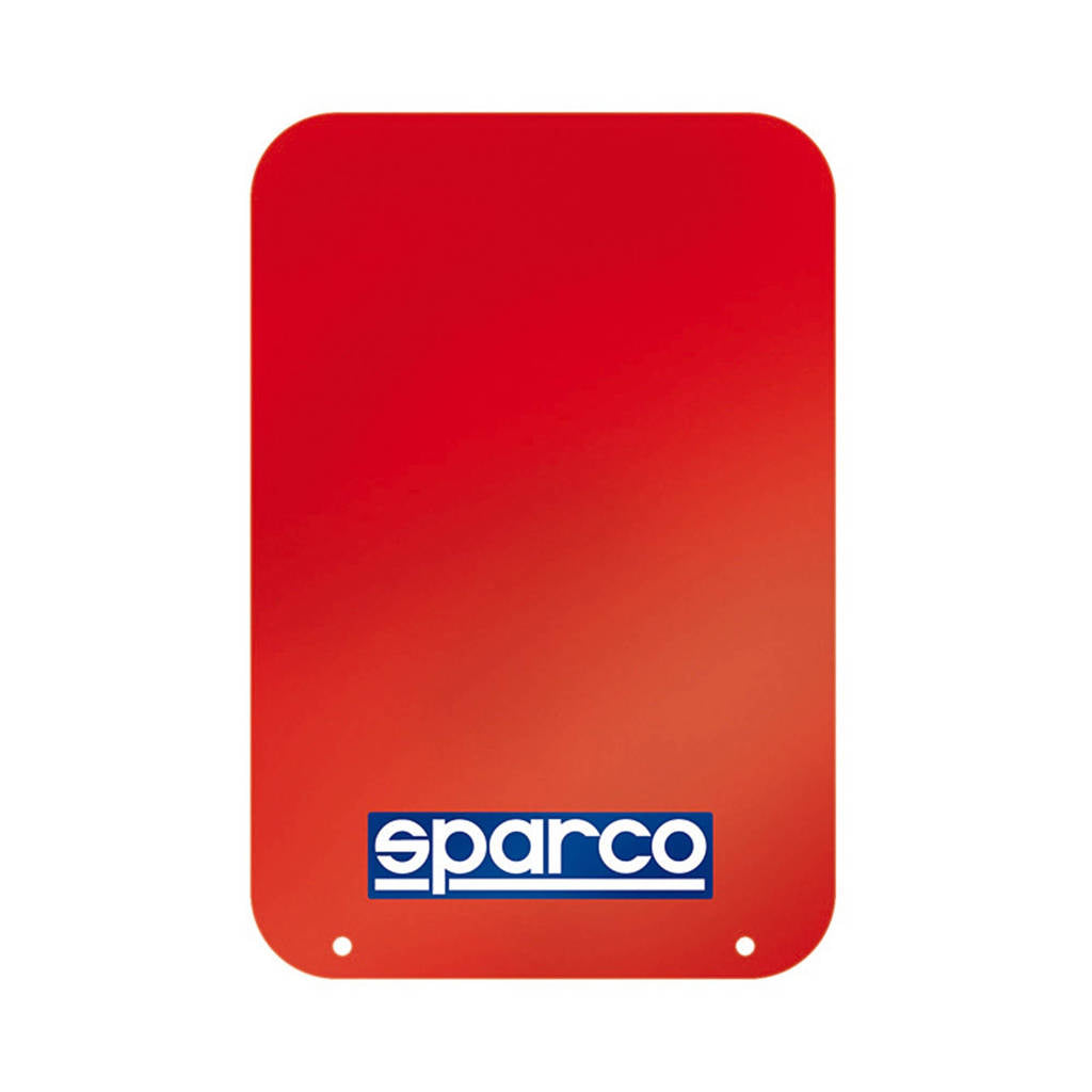 SPARCO 03791RS Mudguards (2 pieces), 28x47 cm, red Photo-7 