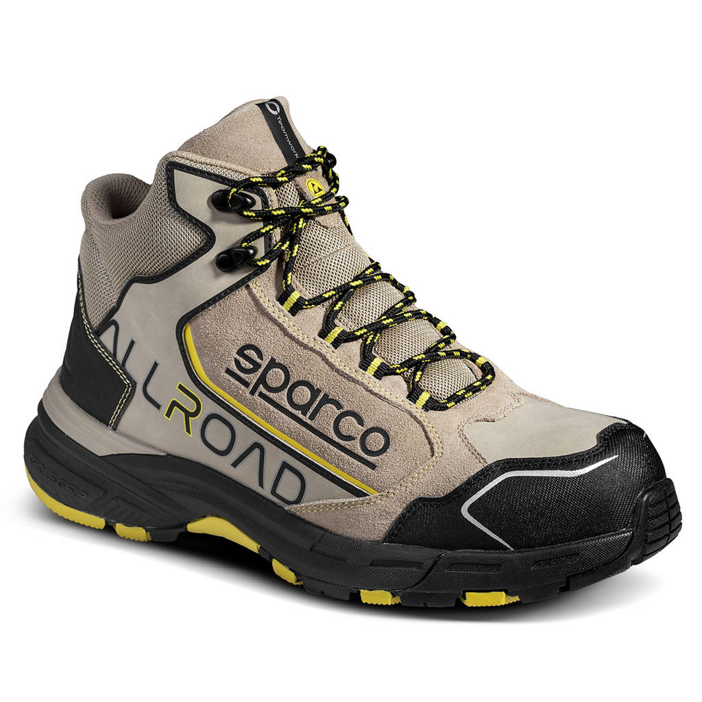 SPARCO 0752941TAGI Shoes Allroad-H Stone S3 ESD Tan/Yellow 41 Photo-0 