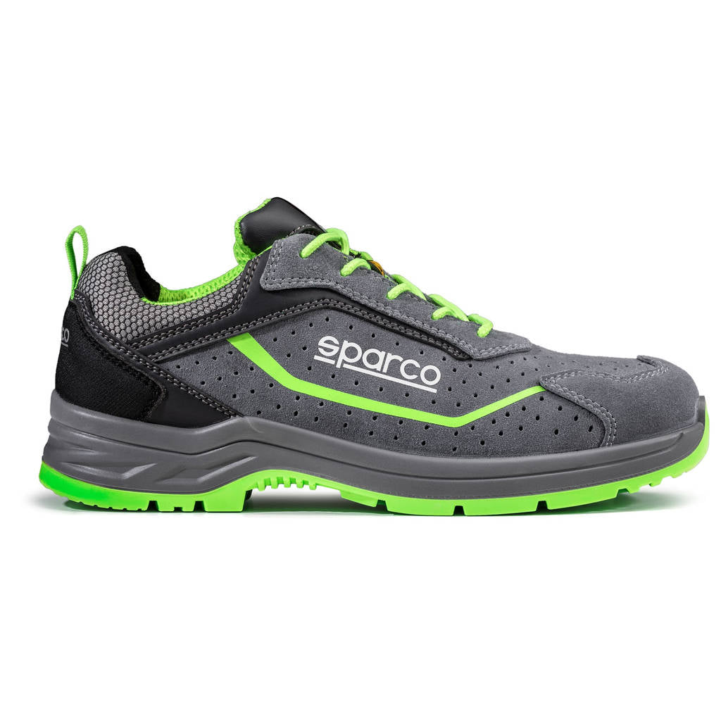SPARCO 0753841GRVF Shoes Indy Felix S1P ESD gray/Green fluo 41 Photo-1 