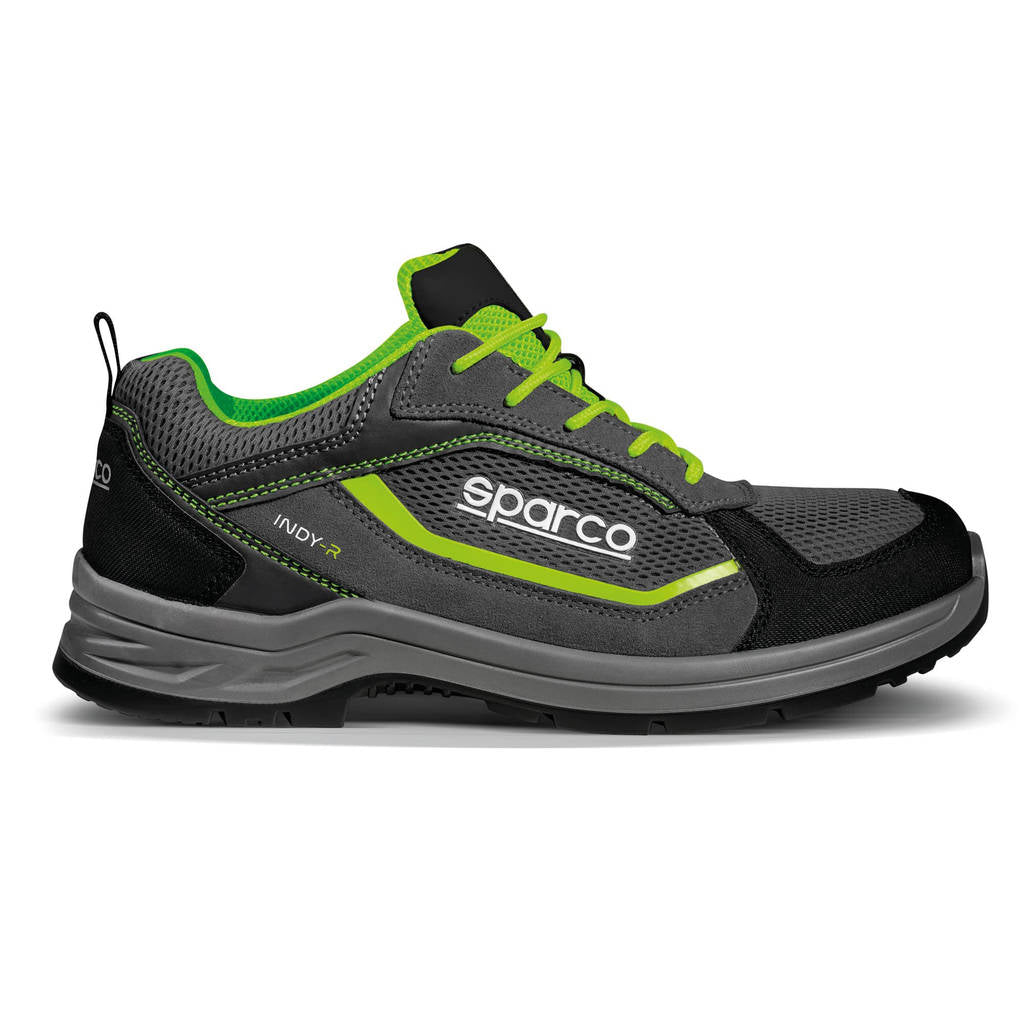 SPARCO 0753945GSVF Shoes Indy-R Sonoma S1P ESD Grey/Green 45 Photo-1 