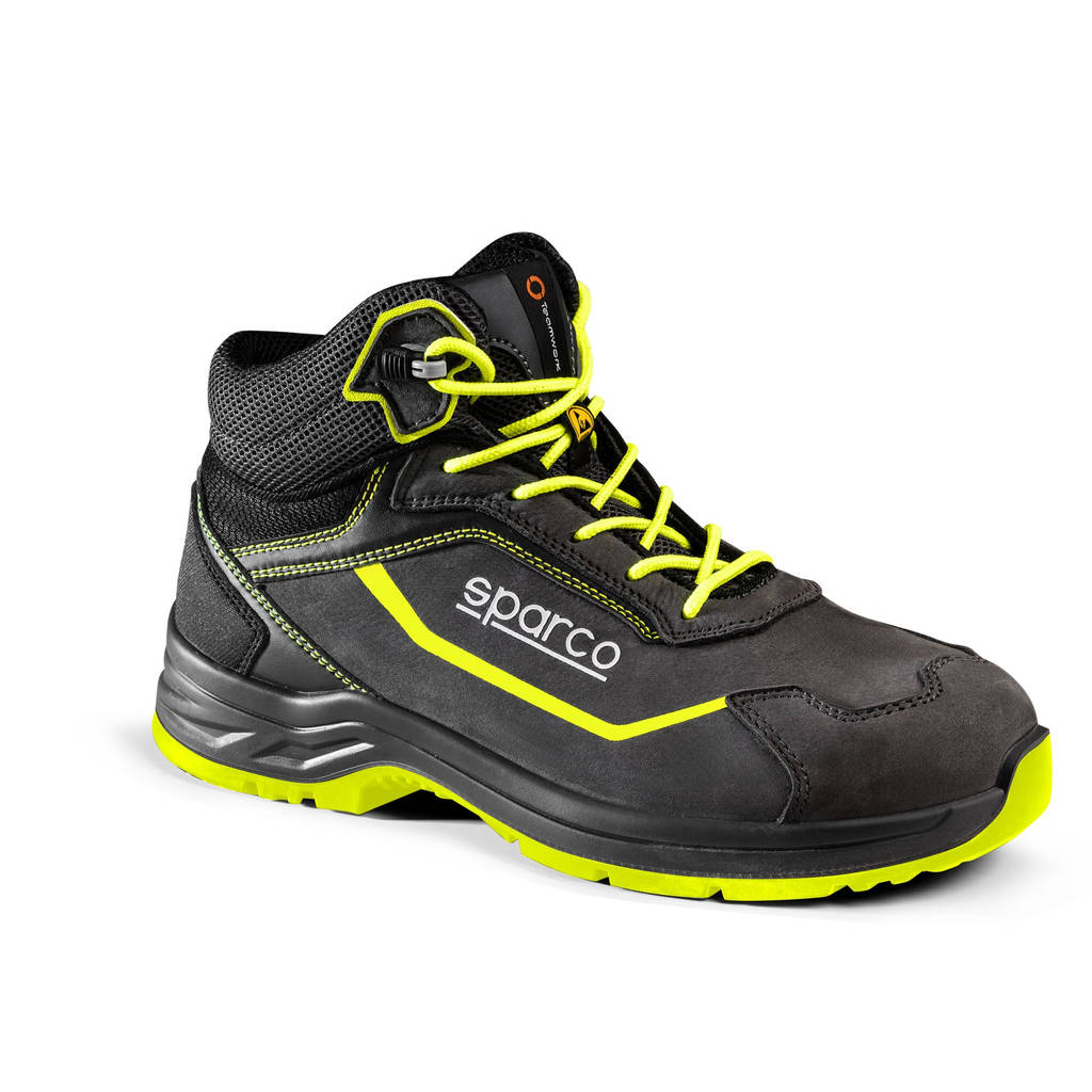 SPARCO 0754437GSGF Shoes Indy-H S3 ESD Juri grey / yellow fluo 37 Photo-0 