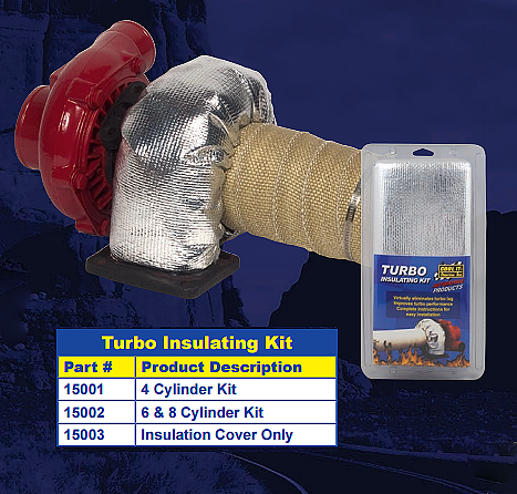THERMO-TEC 15002 Turbo Insulating Kit 6 & 8 cyl Photo-0 