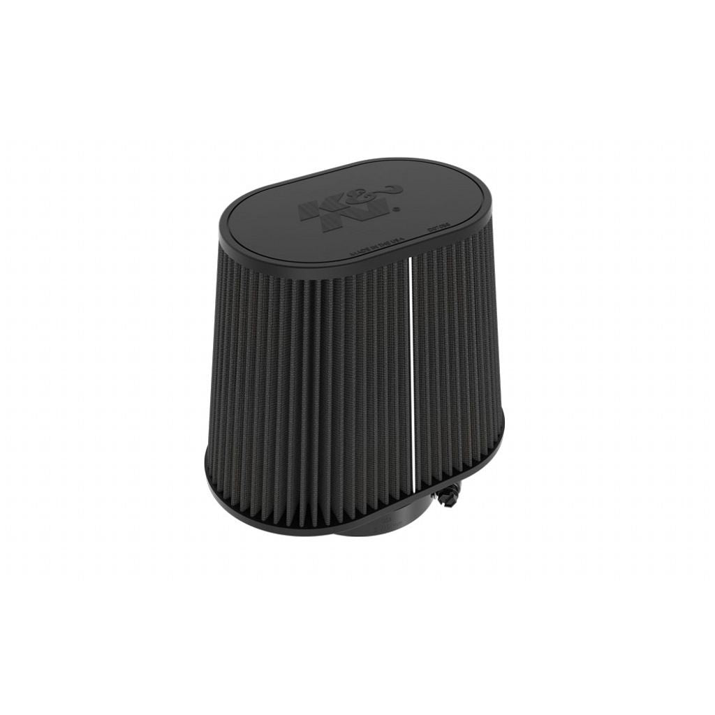 K&N RU-3132HBK Universal clamp-on air filter 4"FLG, 9" X 5-3/4"B, 7" X 4-1/2"T, 7-1/2"H Photo-0 