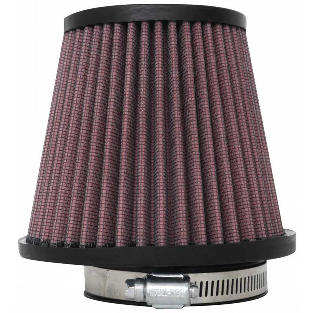 K&N RU-4570 Universal clamp-on air filter 2-7/8"FLG, 5-3/16"B, 3-1/2"T, 4-7/16"H, W/11/16" PORT Photo-0 