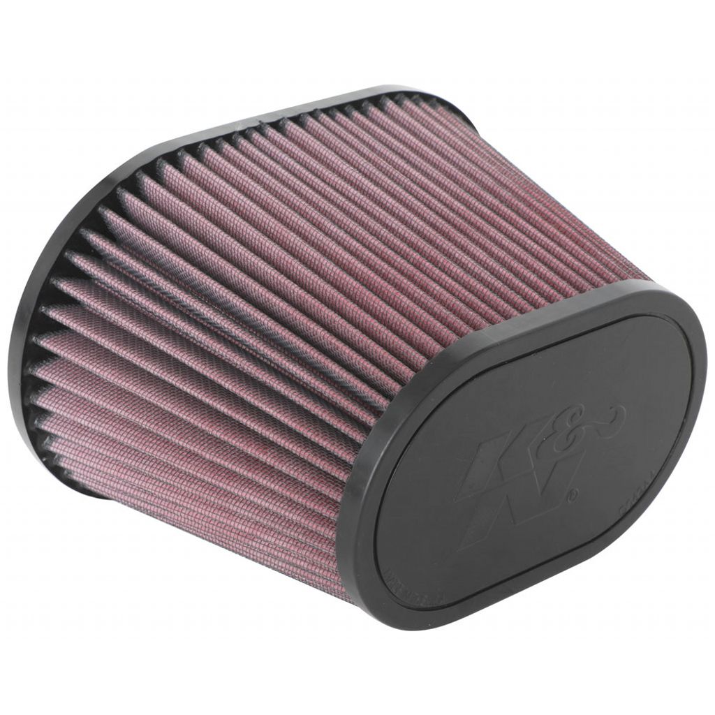 K&N RU-5040 Universal clamp-on air filter 3-1/2"FLG., 8-1/2 X 5-1/4"B, 6-1/4 X 4"T,5-1/2"H Photo-0 