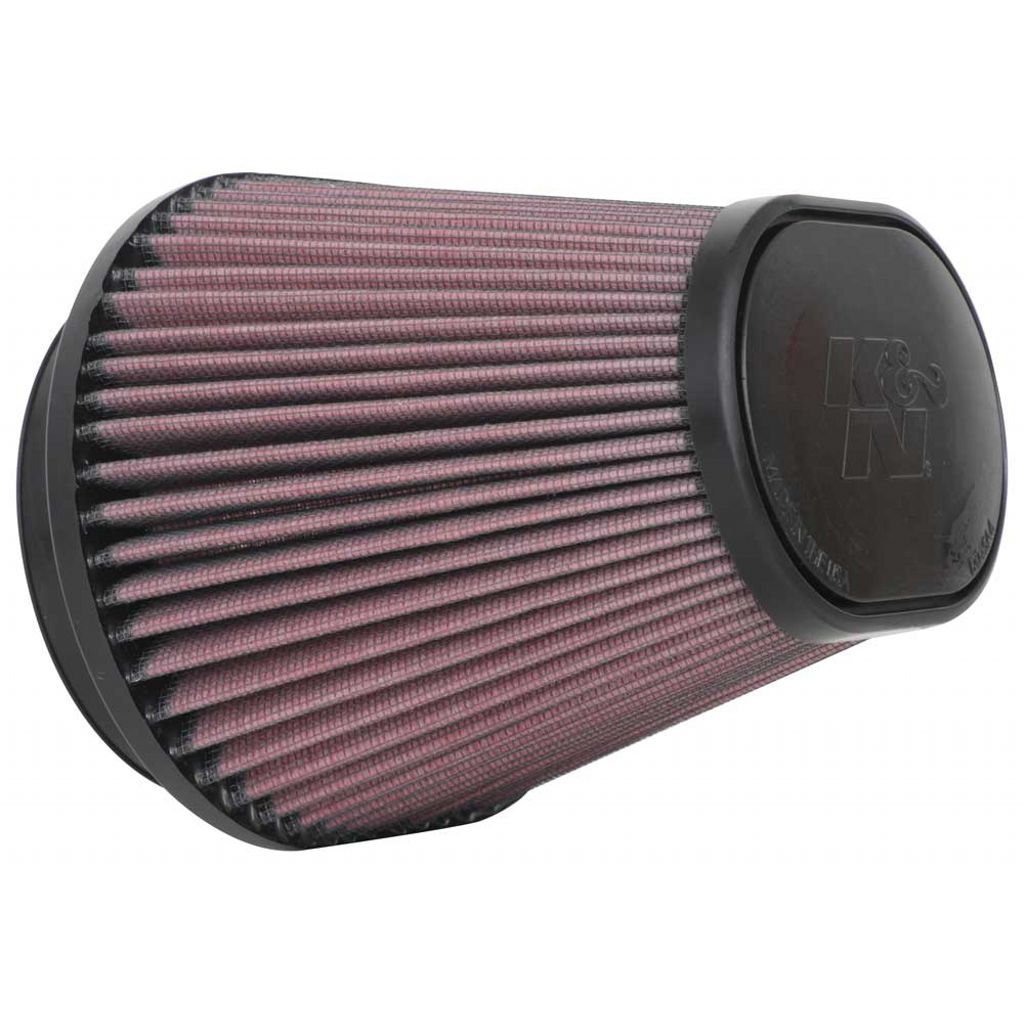 K&N RU-70031 Universal clamp-on air filter 100mm FLG; 174 X 134 B, 114 X 82 T, 127 mm H Photo-0 
