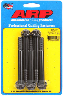 ARP 673-1011 Metric Thread Bolt Kit M10 x 1.25 x 90 12pt black oxide bolts Photo-0 