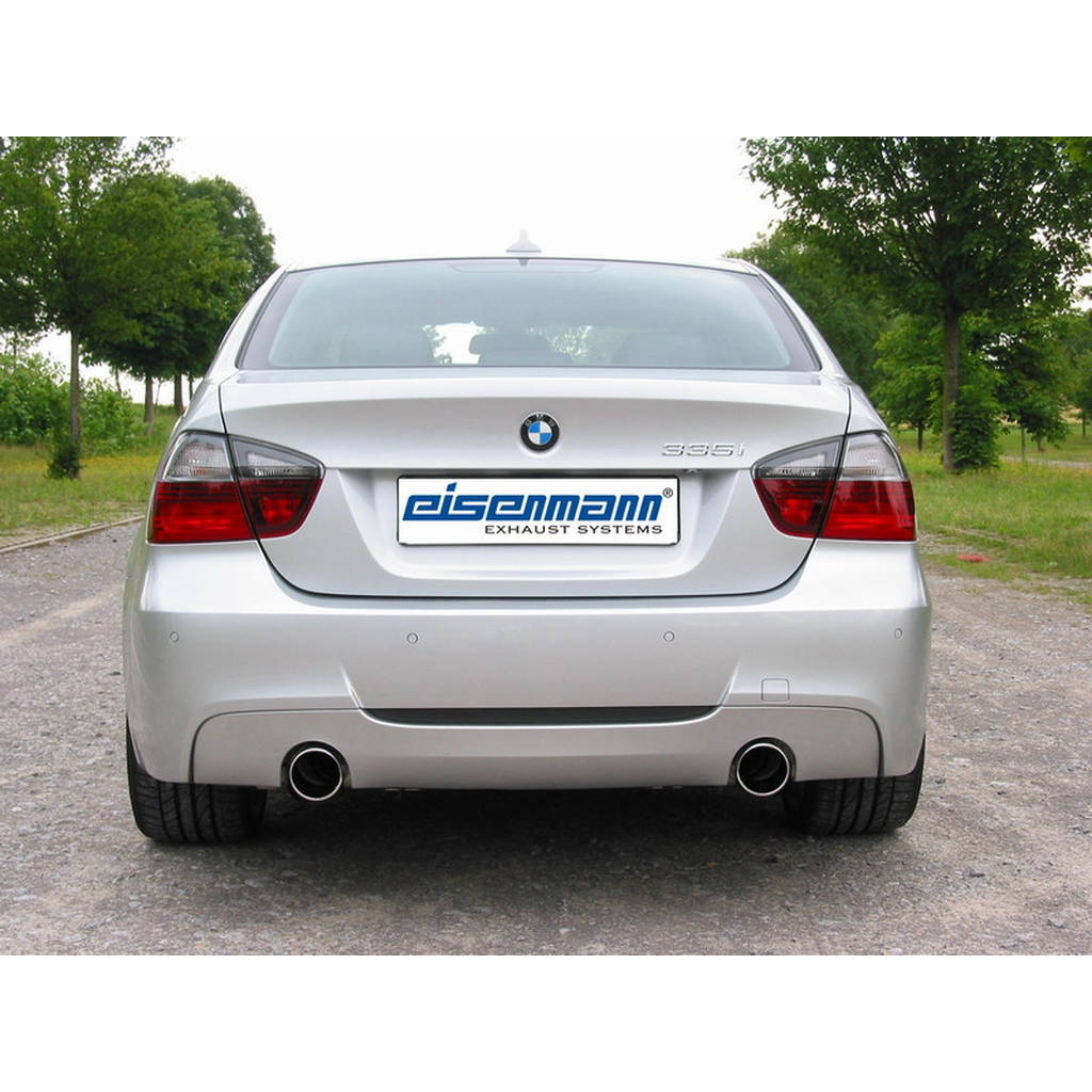 EISENMANN B5332.00903_335I_LIMO Rear Muffler Sport 2 x 90 mm for BMW 3 (E90) 335i Sedan Photo-1 