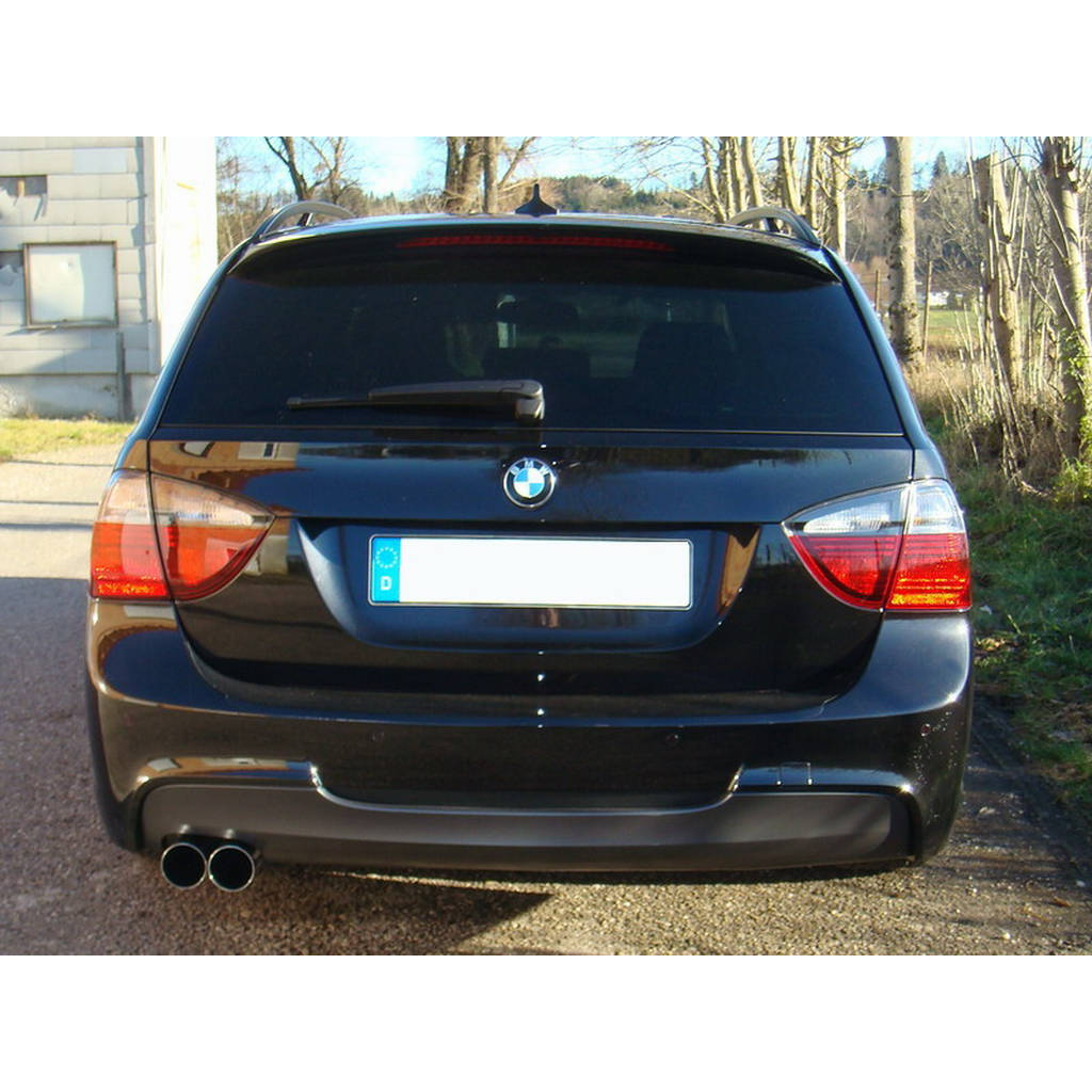 EISENMANN B5325.00762_330I_TOUR Rear Muffler Sport 2 x 76 mm for BMW 3 (E90 / E91) 330i Touring Photo-3 