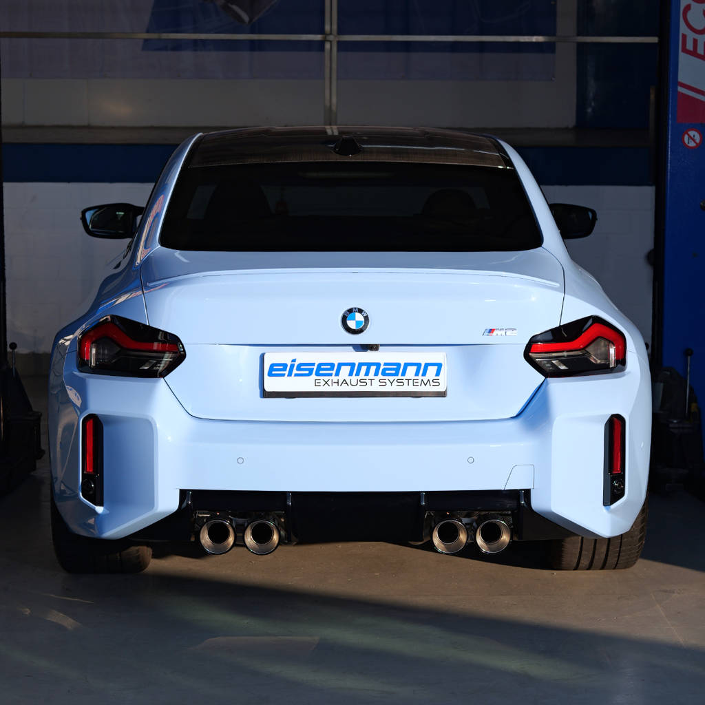 EISENMANN B5473.01104.CSS Rear Muffler Sport 4 x 110 mm Carbon for BMW 2 (G87) M2 Coupe Photo-2 