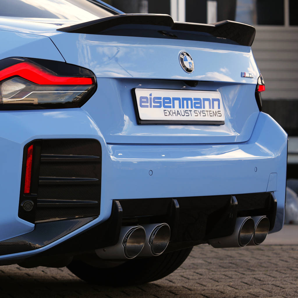 EISENMANN B5473.01104.CSS Rear Muffler Sport 4 x 110 mm Carbon for BMW 2 (G87) M2 Coupe Photo-7 