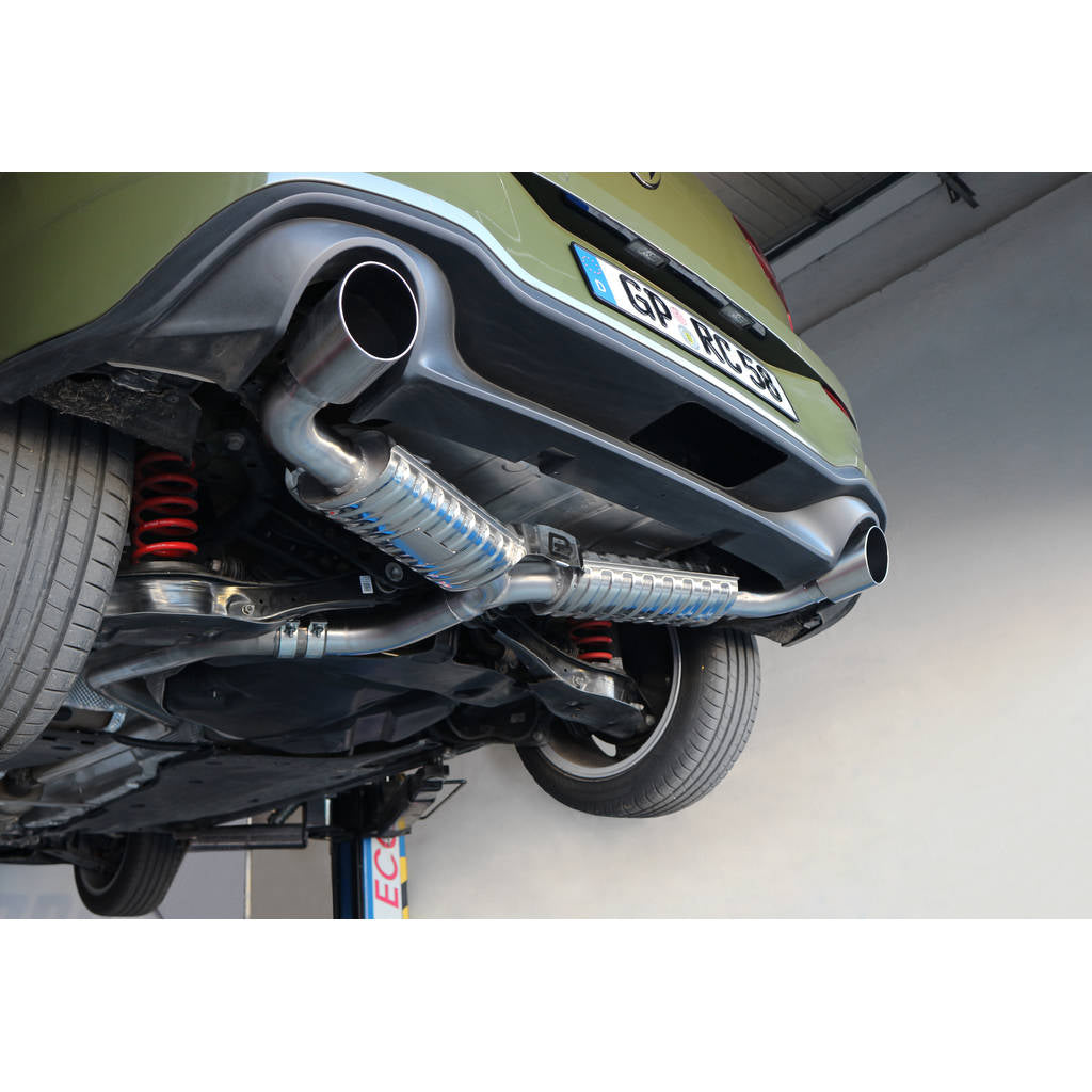 EISENMANN V3000.01023 Exhaust system Cat Back Sport 2 x 102 mm for VW Polo VI GTi 2.0 TSI Photo-2 