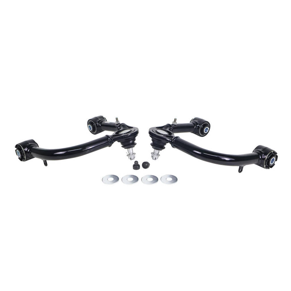 WHITELINE KTA246 Front Upper Control Arms Fixed Offset for Toyota Land Cruiser 200 Series Photo-0 
