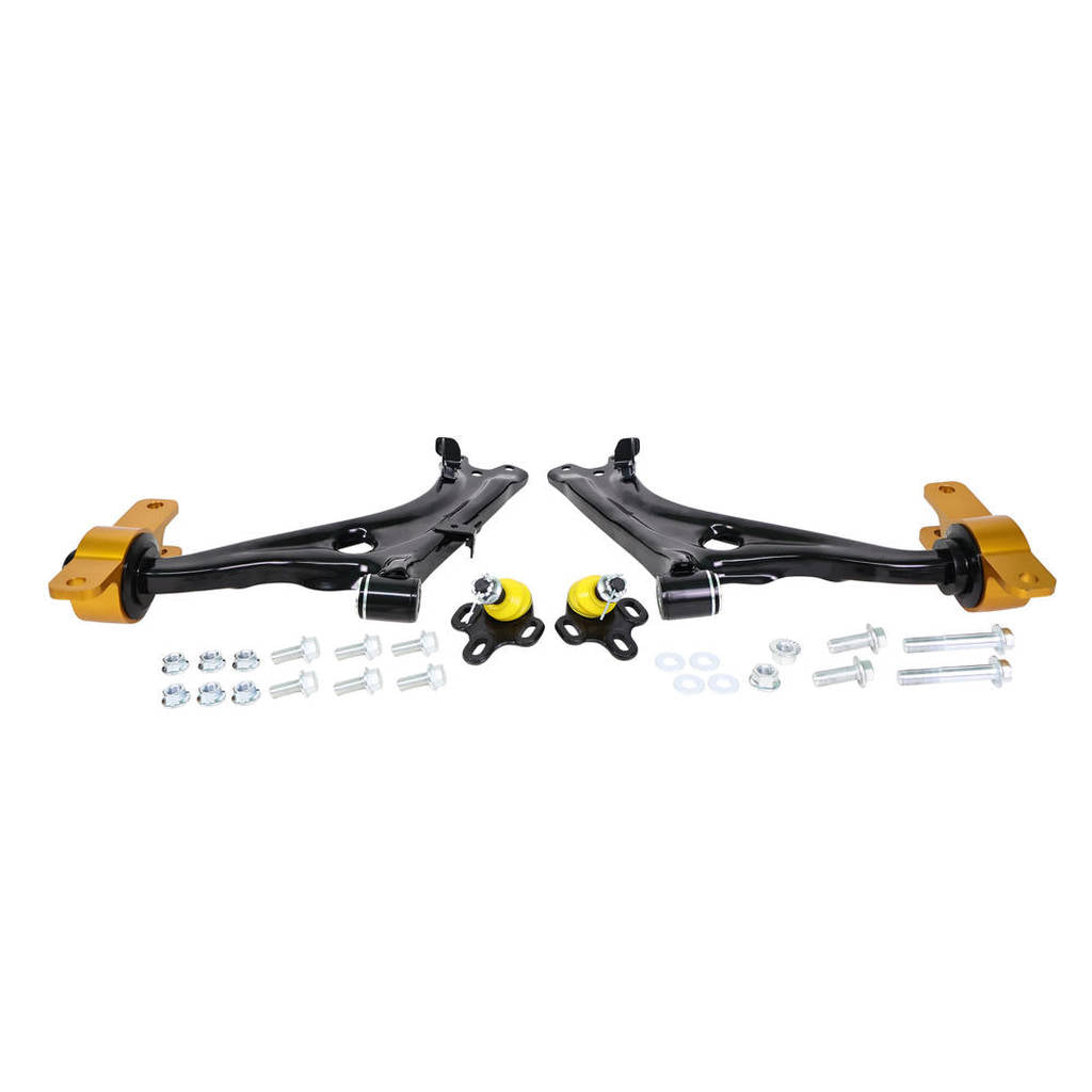 WHITELINE KTA288 Front Lower Control Arms for Honda Civic 10th Gen FC, FK Photo-0 
