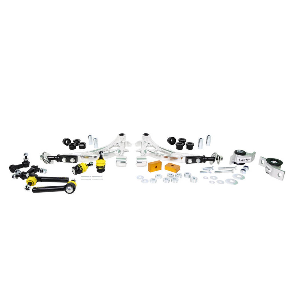 WHITELINE KTA290 Lower Control Arm w/ Endlinks, Anti-Lift/Roll-Center Correction for Subaru Impreza Photo-2 
