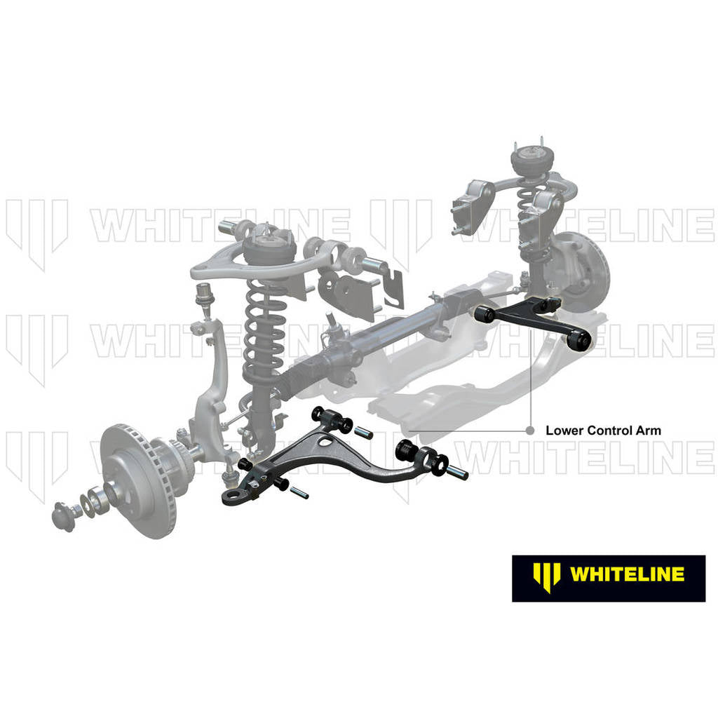 WHITELINE KTA365 Performance Front Lower Control Arms Caster Correction for Honda Accord/Acura TSX CP, CU, CW Photo-1 