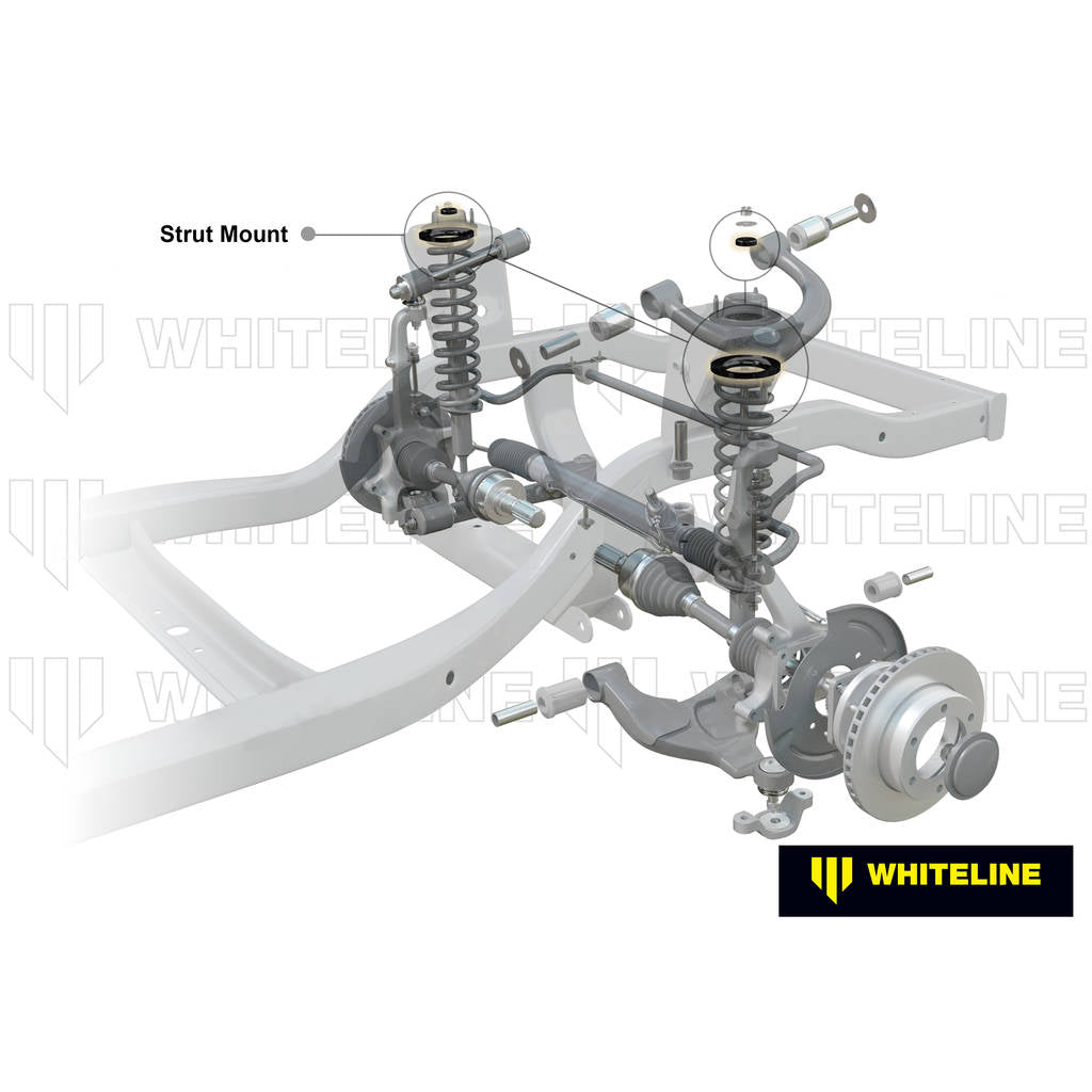 WHITELINE W44117 Strut Mount - Bushing Kit Photo-1 
