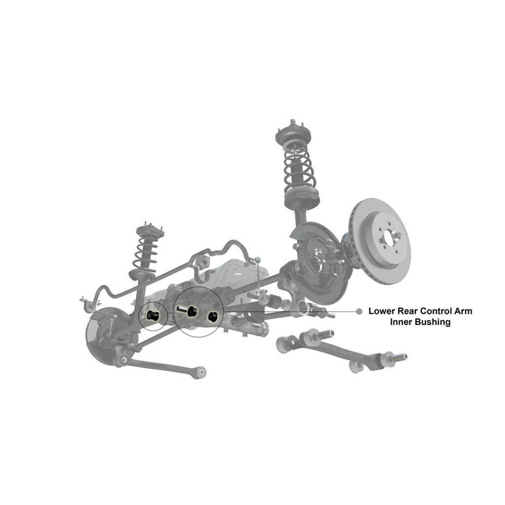 WHITELINE W63620 Rear Forward or Rearward Lateral Control Arm - Inner Bushings Photo-2 