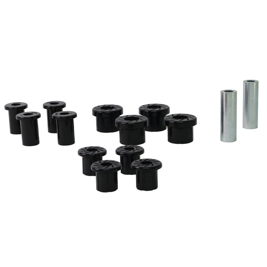 WHITELINE WEK101 Rear Leaf Spring - Bushing Kit for Mitsubishi Triton MQ, MR 2wd/4wd Photo-2 
