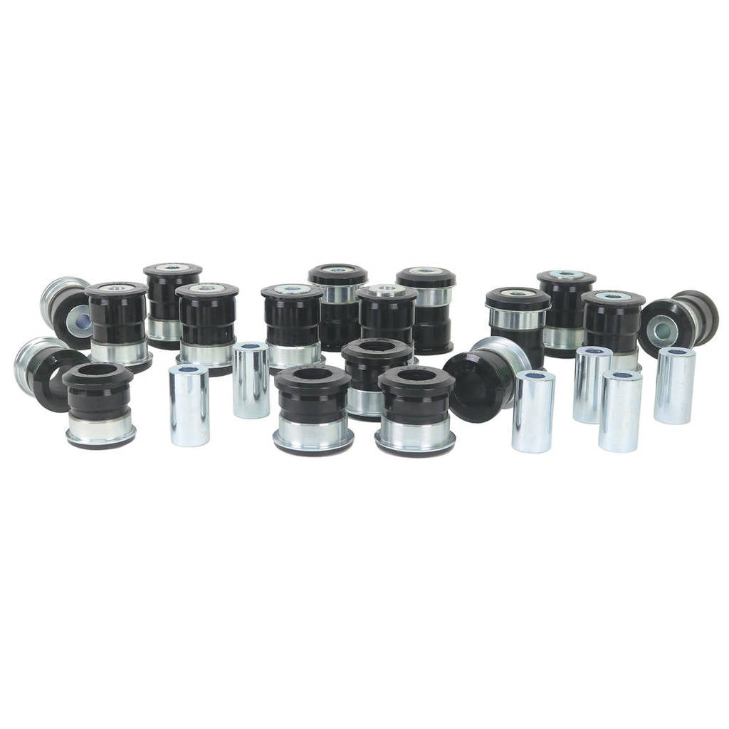 WHITELINE WEK142 Front/Rear Essential Vehicle Bushing Kit for Nissan Patrol Y62 Photo-1 