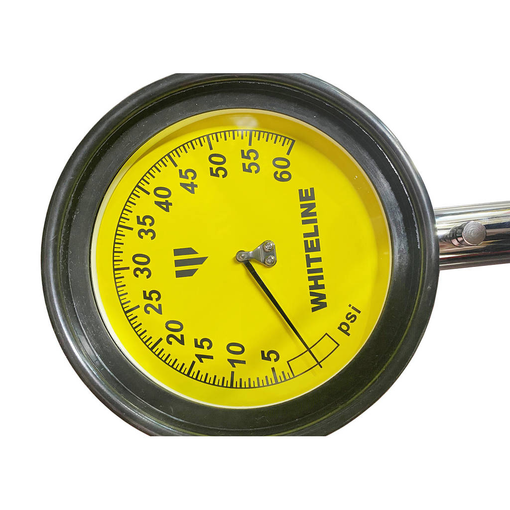 WHITELINE WTK005 Whiteline WTK005 4â€ Tire Pressure Gauge 0-60 psi Photo-2 