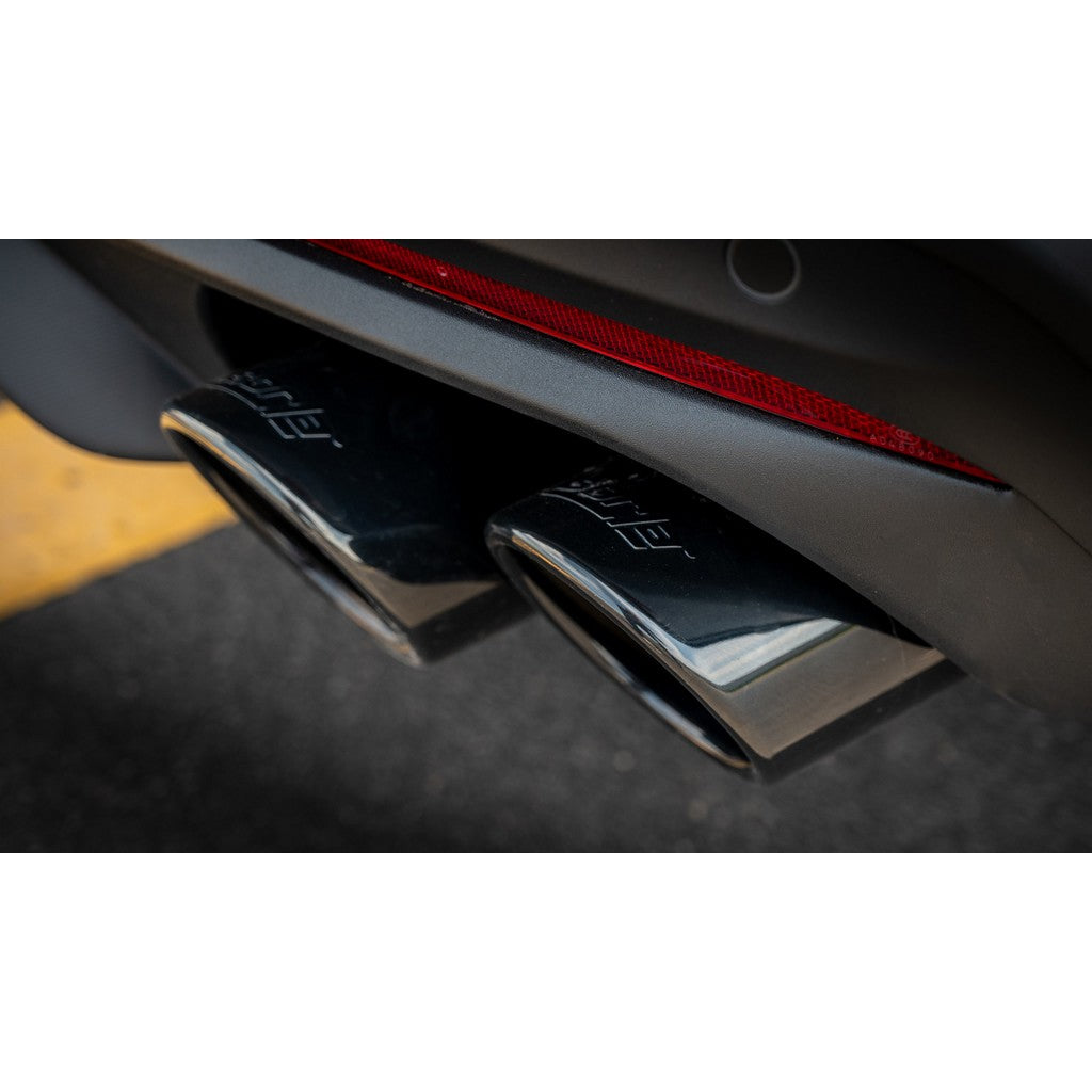 BORLA 140982BC Cat-Back Exhaust System 2.50" ATAK (4" Black Chrome Tips) for FORD Mustang 2.3L EcoBoost 2024 Photo-3 