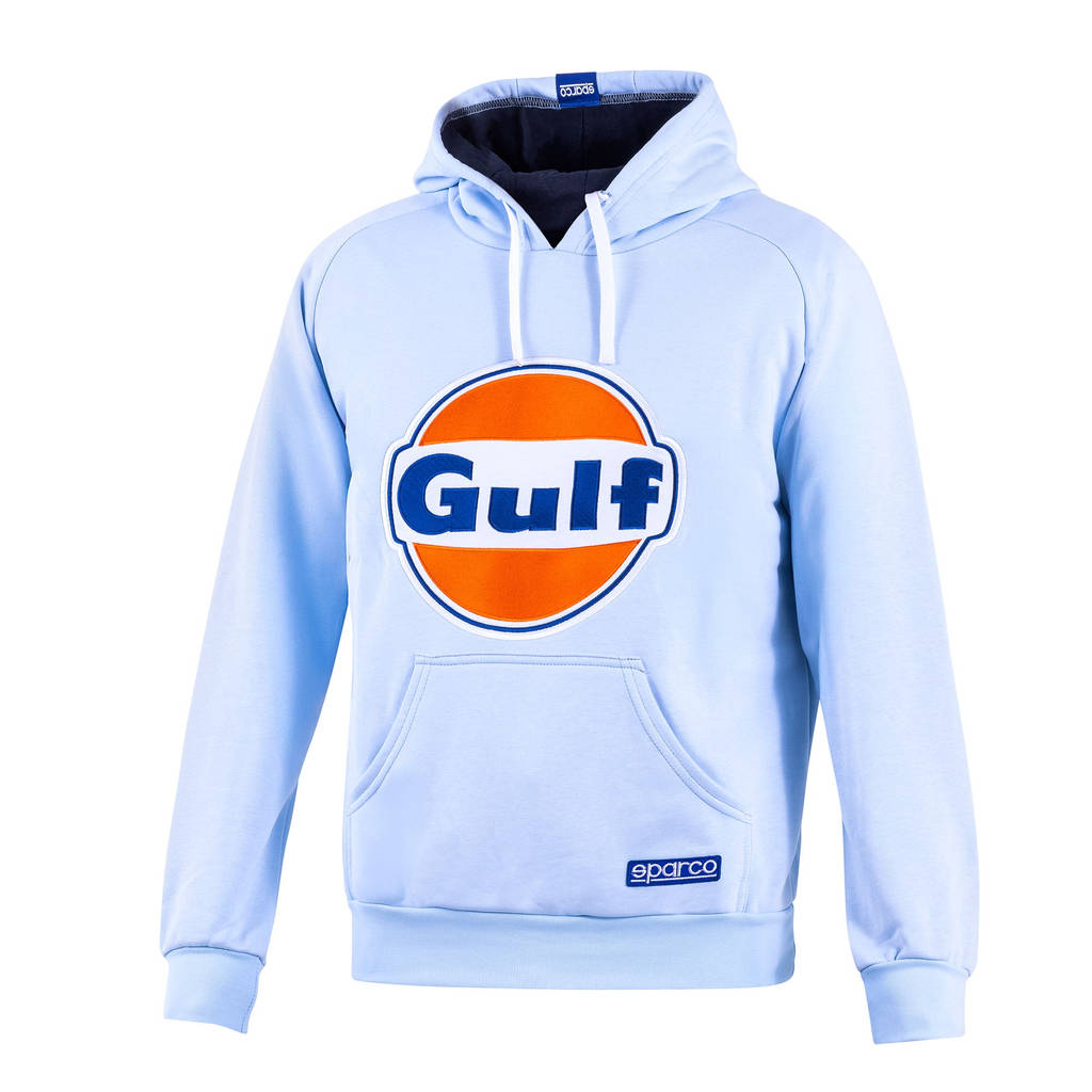 SPARCO BMF0012S0C010XS Hoodie GULF (Color Celeste / Size XS) Photo-0 