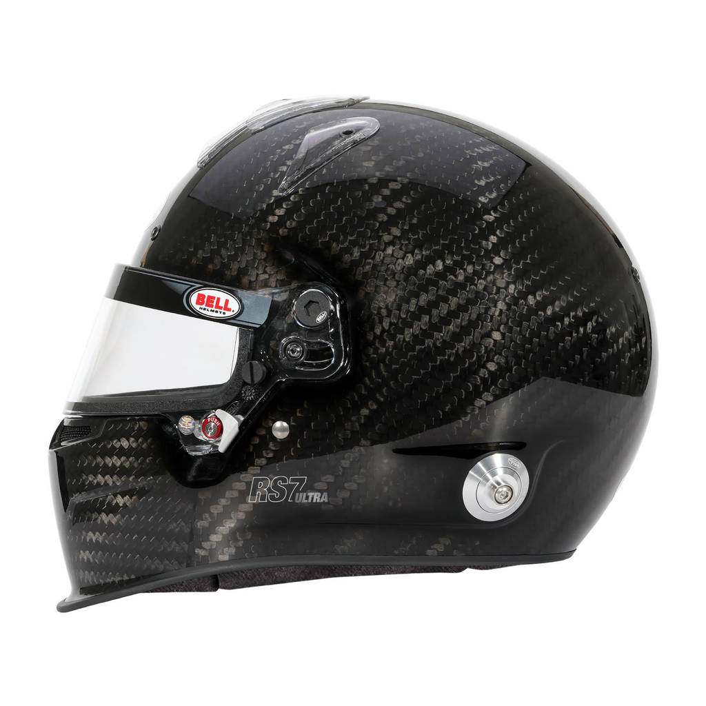 BELL 1204A68 Full-Face Helmet RS7 Carbon Duckbill HANS, FIA 8859-2024 / SA2020, Size 59 (7 3/8) Photo-6 
