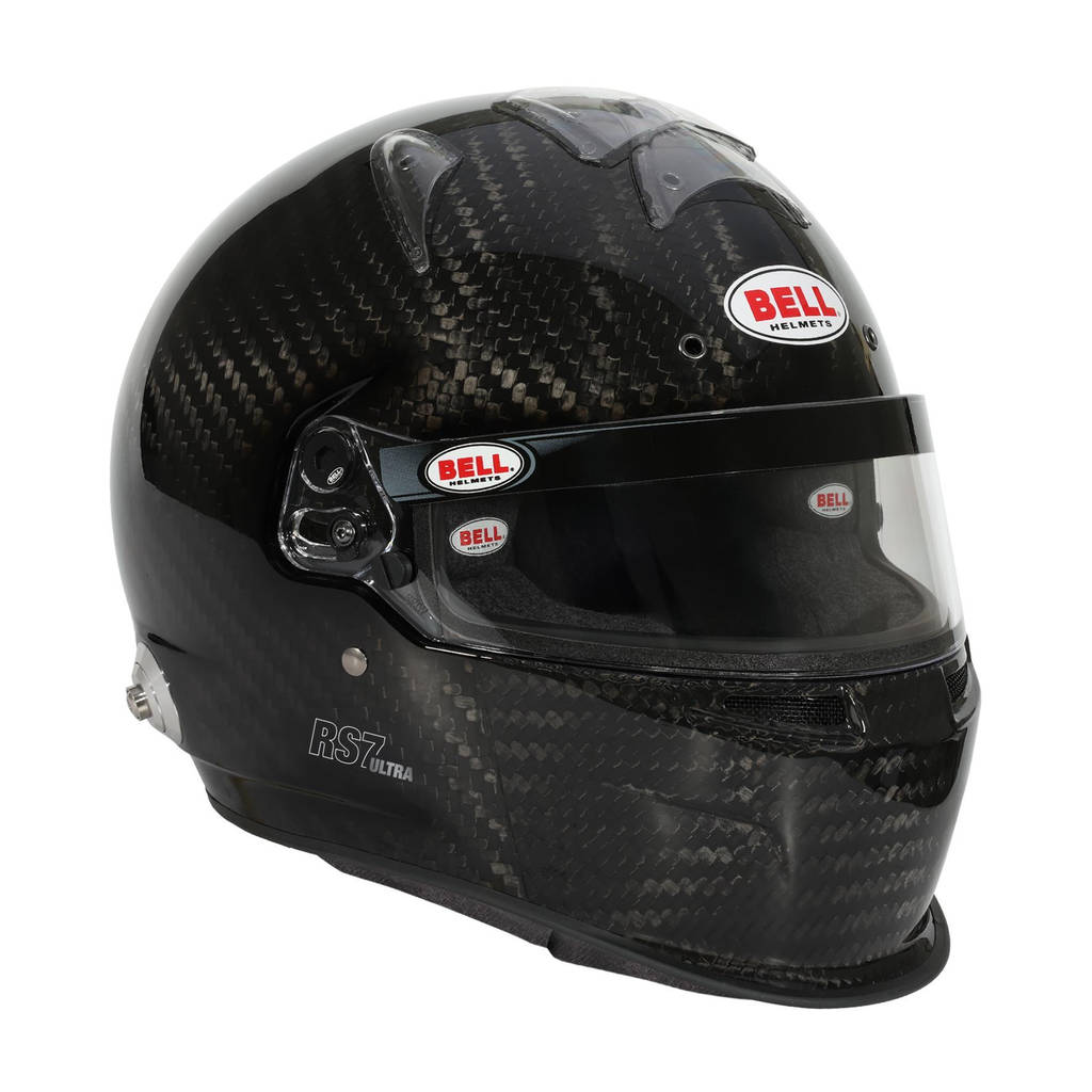 BELL 1204A72 Full-Face Helmet RS7 Carbon Duckbill HANS, FIA 8859-2024 / SA2020, Size 61+ (7 5/8+) Photo-10 