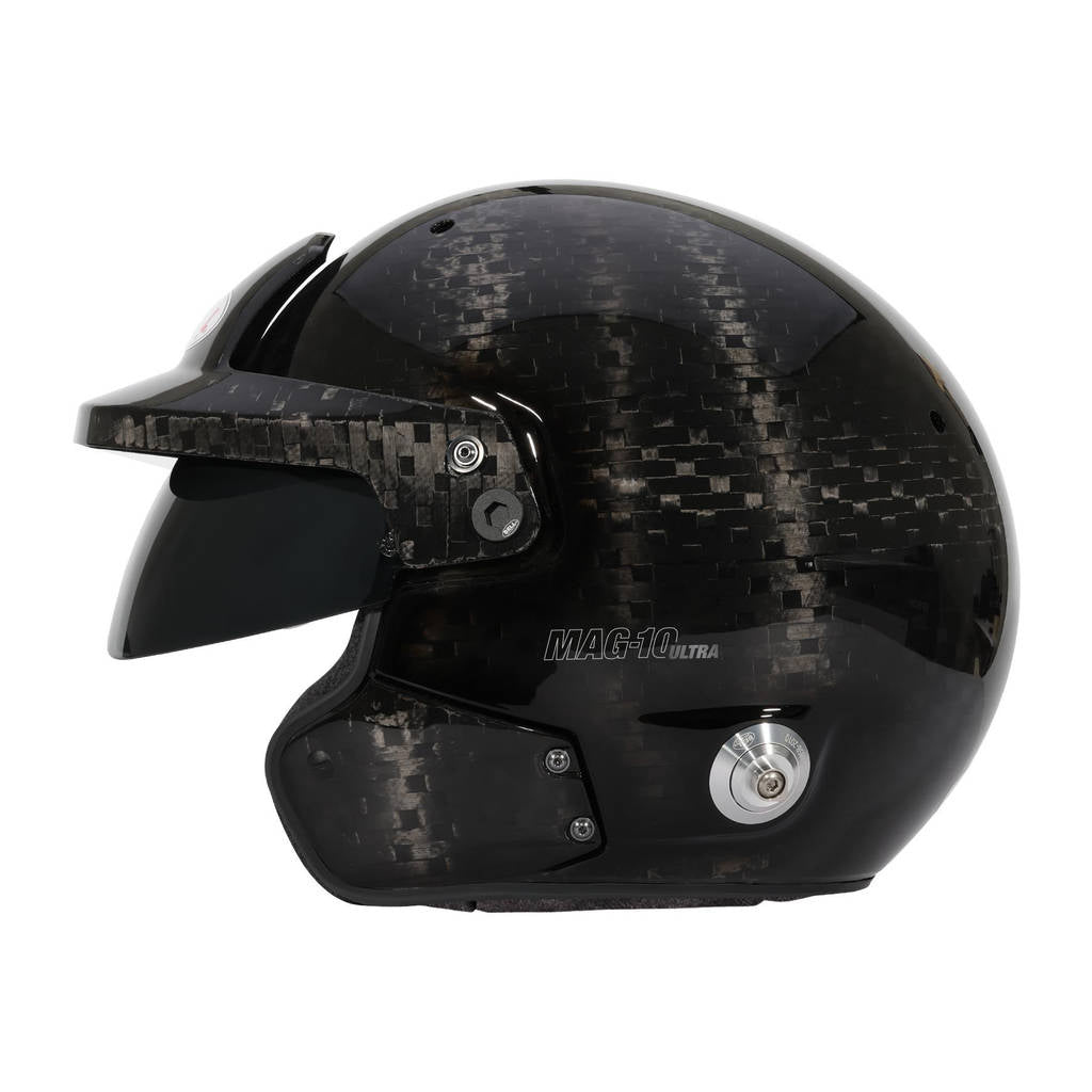 BELL 1245217 Open-Face Helmet MAG-10 Carbon HANS, FIA 8859-2024 / SA2020, Size 58 (7 1/4) Photo-6 