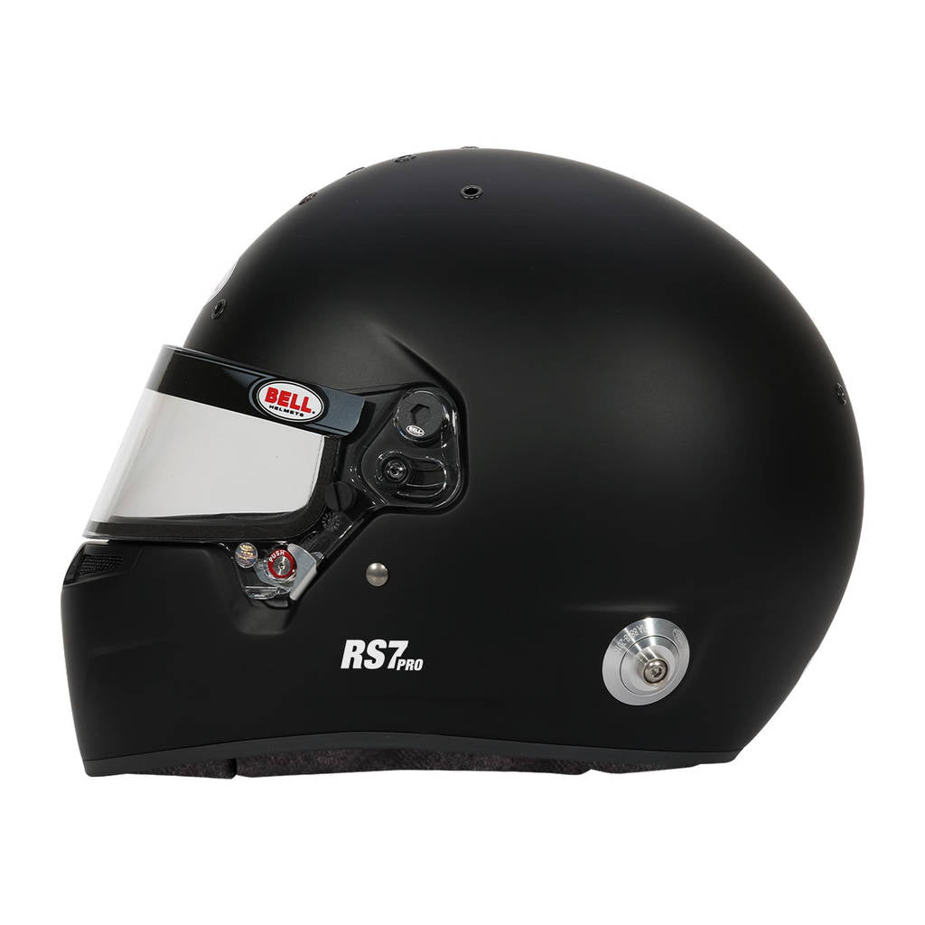 BELL 1310B42 Full-Face Helmet RS7 Pro HANS, Matte Black, FIA 8859-2024 / SA2020, Size 55 (6 7/8) Photo-7 