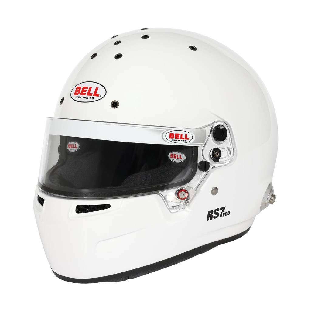 BELL 1310B48 Full-Face Helmet RS7 Pro HANS, Matte Black, FIA 8859-2024 / SA2020, Size 59 (7 3/8) Photo-6 