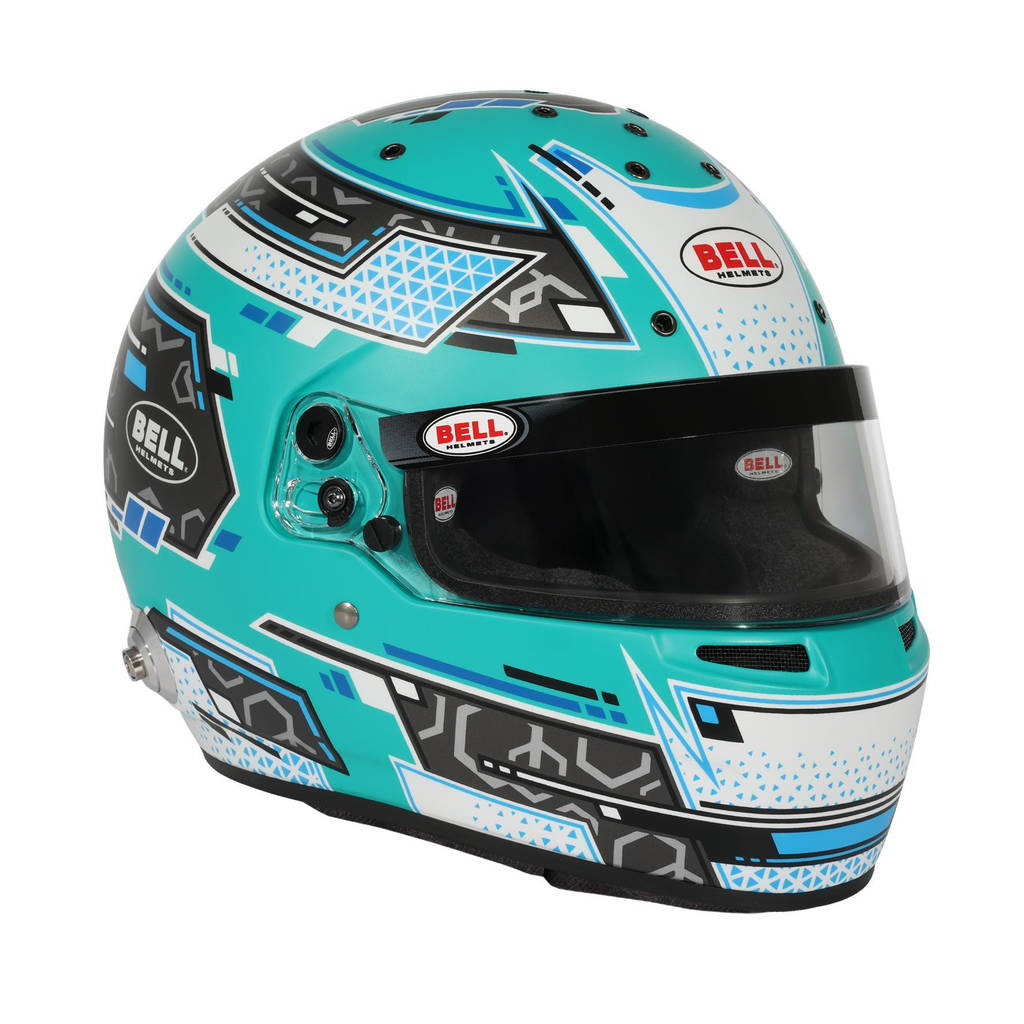 BELL 1310B76 Full-Face Helmet RS7 Pro Stamina HANS, Anthracite / Red, FIA 8859-2024 / SA2020, Size 59 (7 3/8) Photo-3 