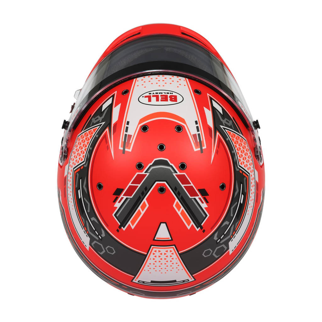 BELL 1310B82 Full-Face Helmet RS7 Pro Stamina HANS, Anthracite / Aquamarine, FIA 8859-2024 / SA2020, Size 55 (6 7/8) Photo-9 