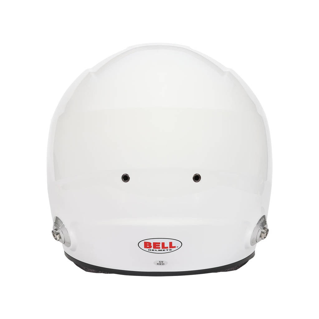 BELL 1341121 Full-Face Helmet GT6 Pro HANS, White, FIA 8859-2024 / SA2020, Size 54 (6 3/4) Photo-3 