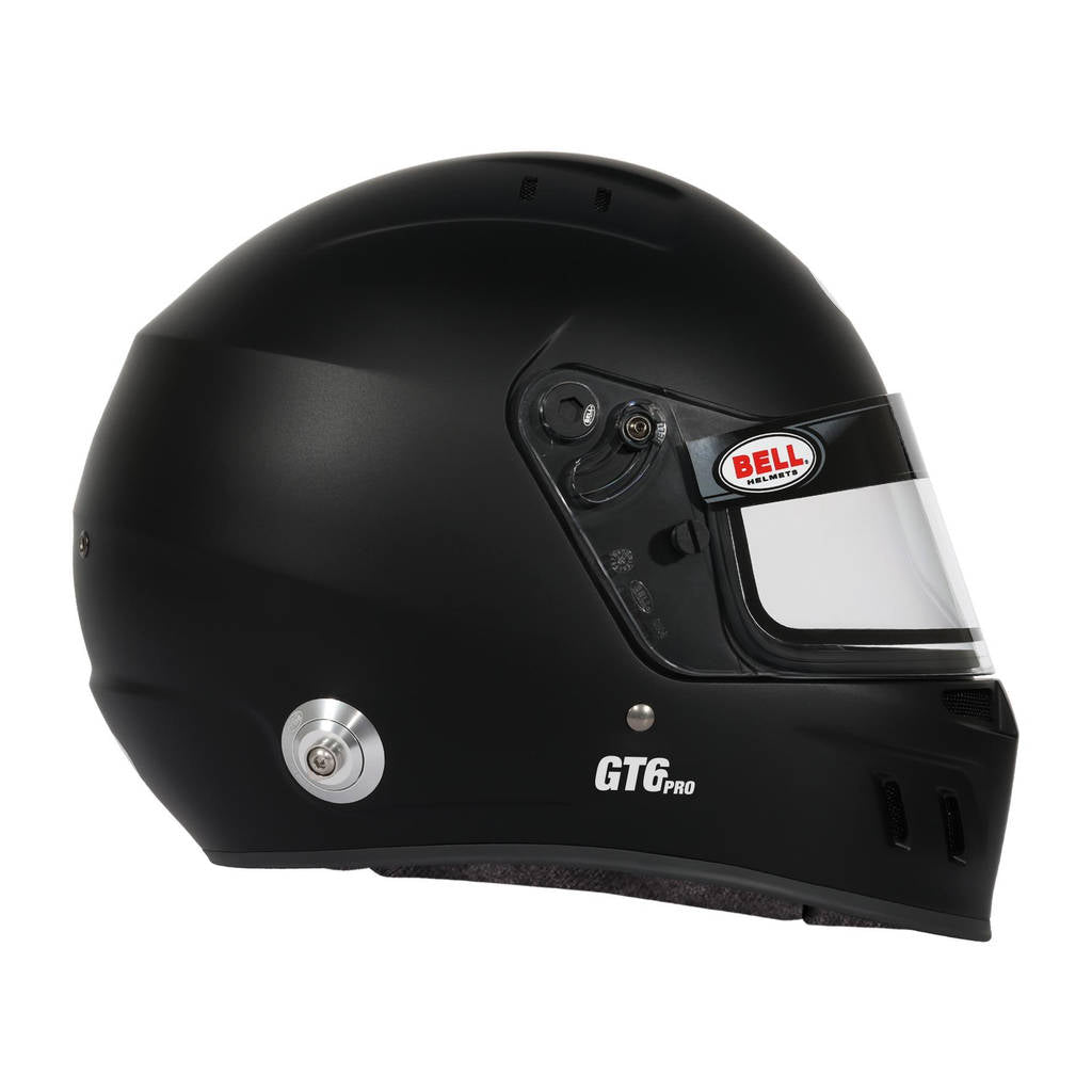 BELL 1341146 Full-Face Helmet GT6 Pro HANS, Matte Black, FIA 8859-2024 / SA2020, Size 59 (7 3/8) Photo-9 